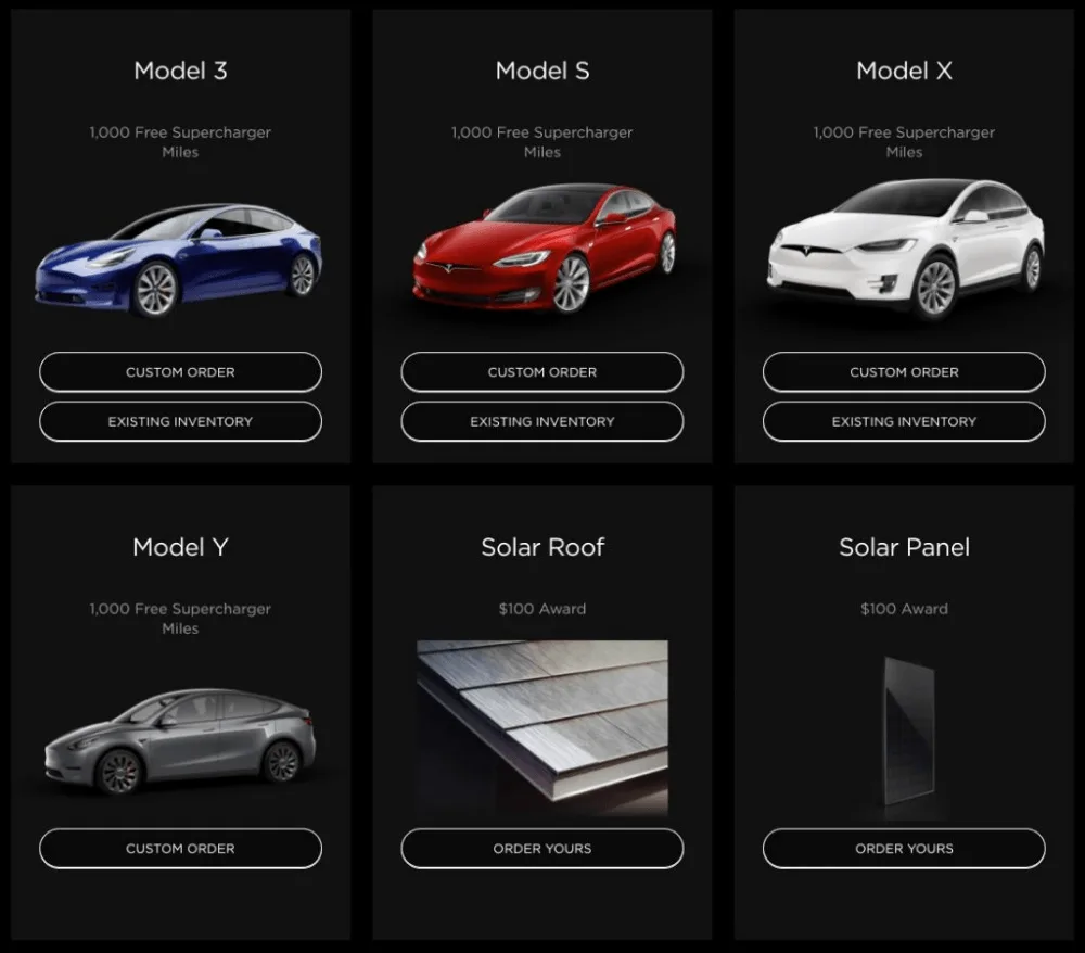 How Tesla encouraged referrals